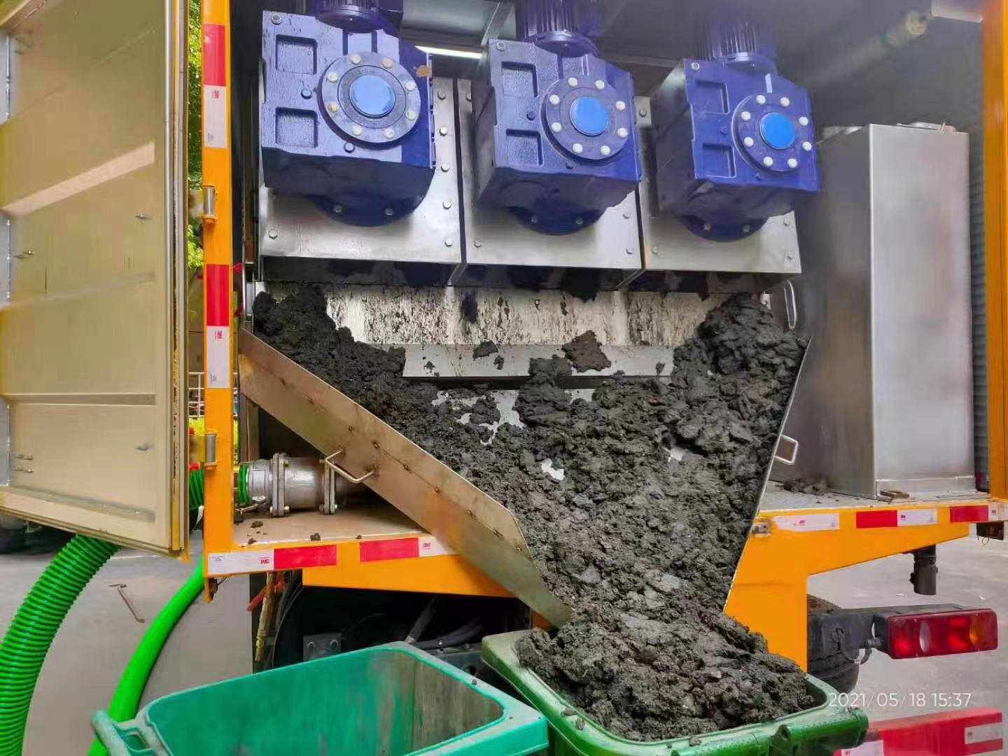 社旗县化粪池清掏城市维护站-泥浆净化干湿分离处理